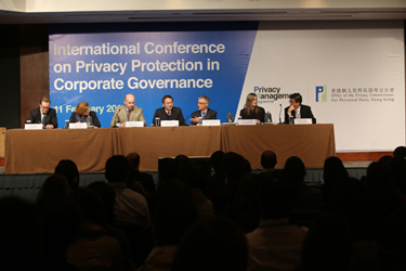 Over250 people attended the International Conference on Data Privacy in Corporate Governance organised by the PCPD.