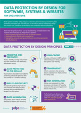 Data Protection by Design for Software, Systems & Websites 