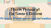 Privacy check-up at social media