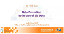 Data Protection in the Age of Big Data